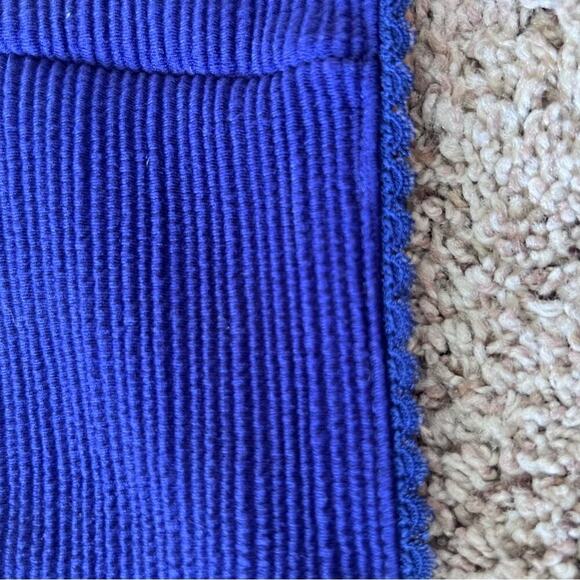 Anthro | Maeve Purple Ottoman Ribbed Sheath Dress - Picture 16 of 16